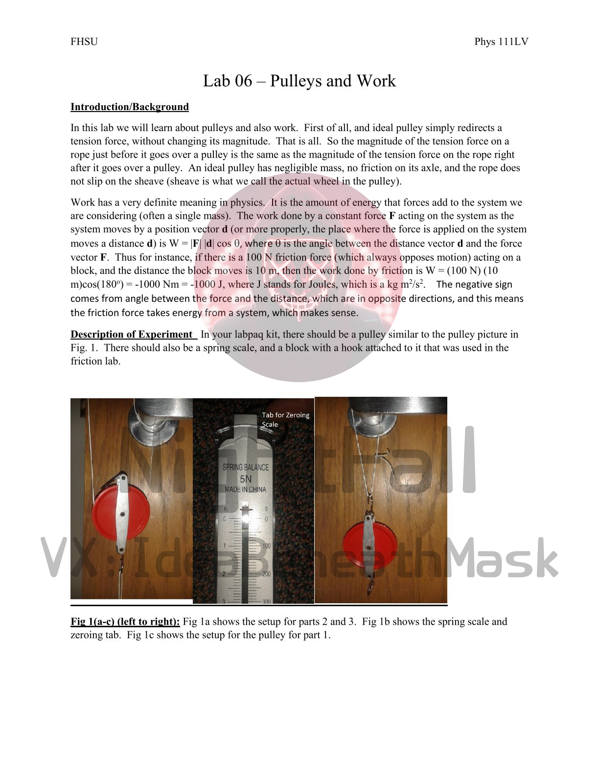 福特海斯州立大学FHSU PHYS111辅导板书截图1