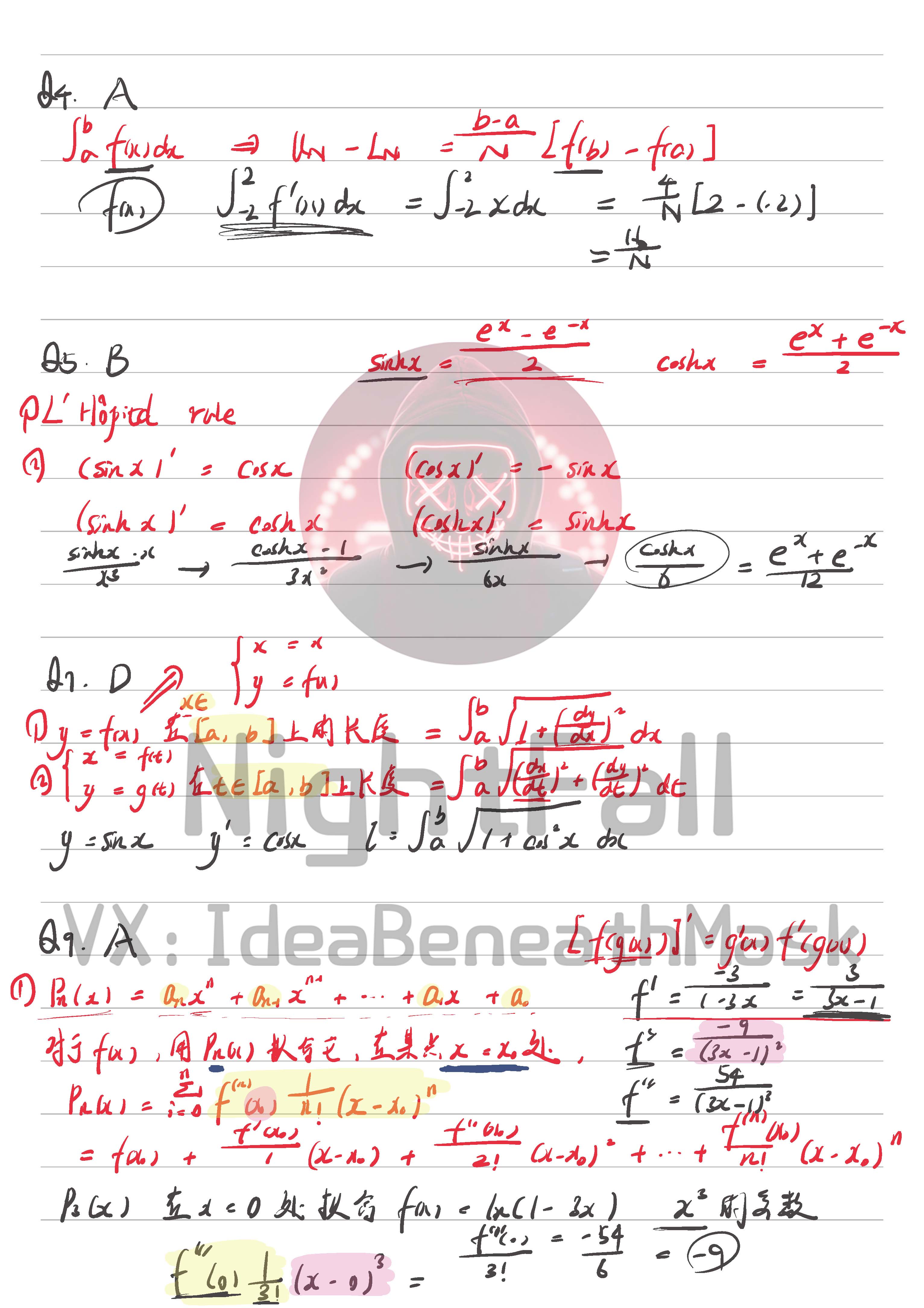 悉尼大学USYD MATH1021辅导板书截图4