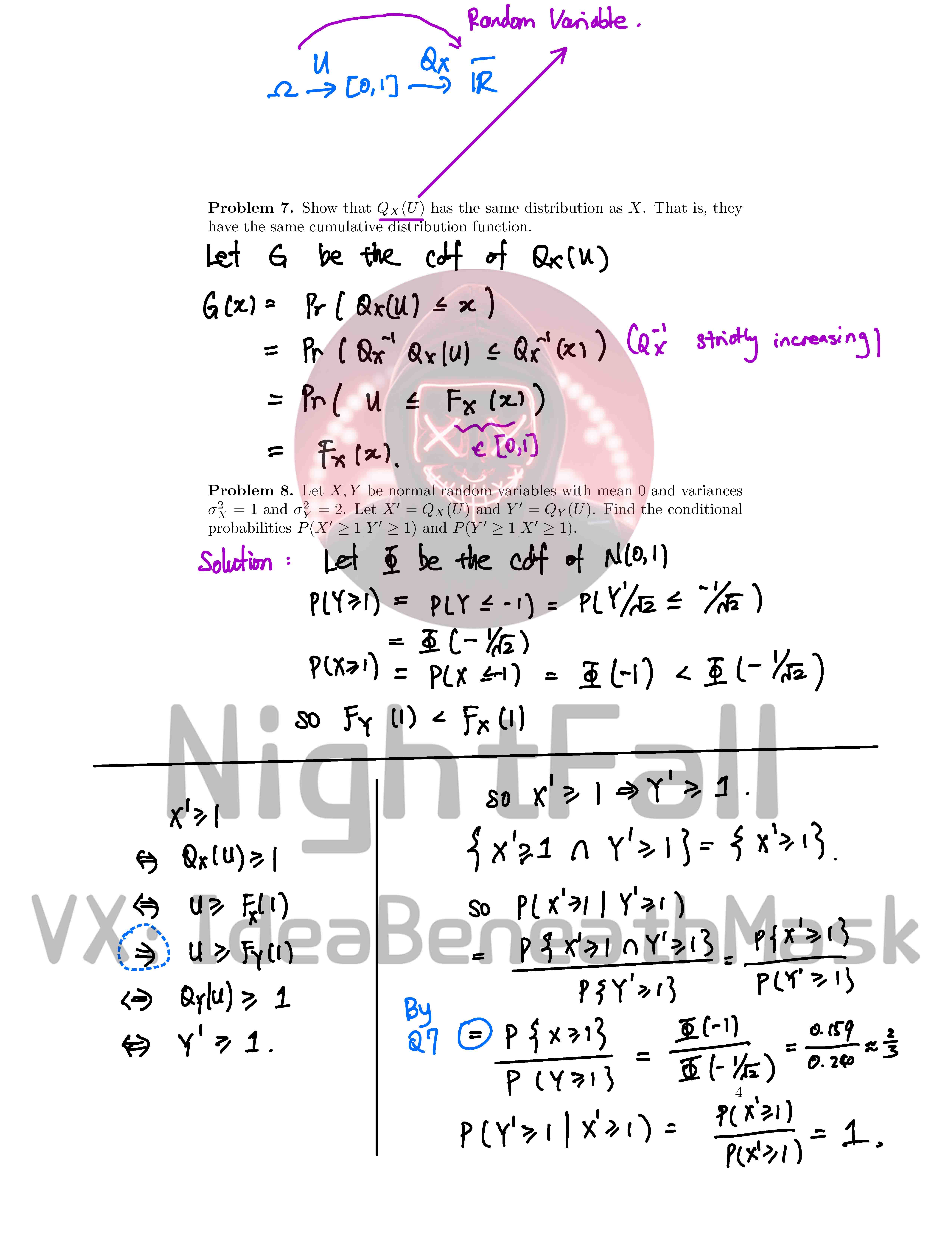 滑铁卢大学UW STAT330辅导板书截图4